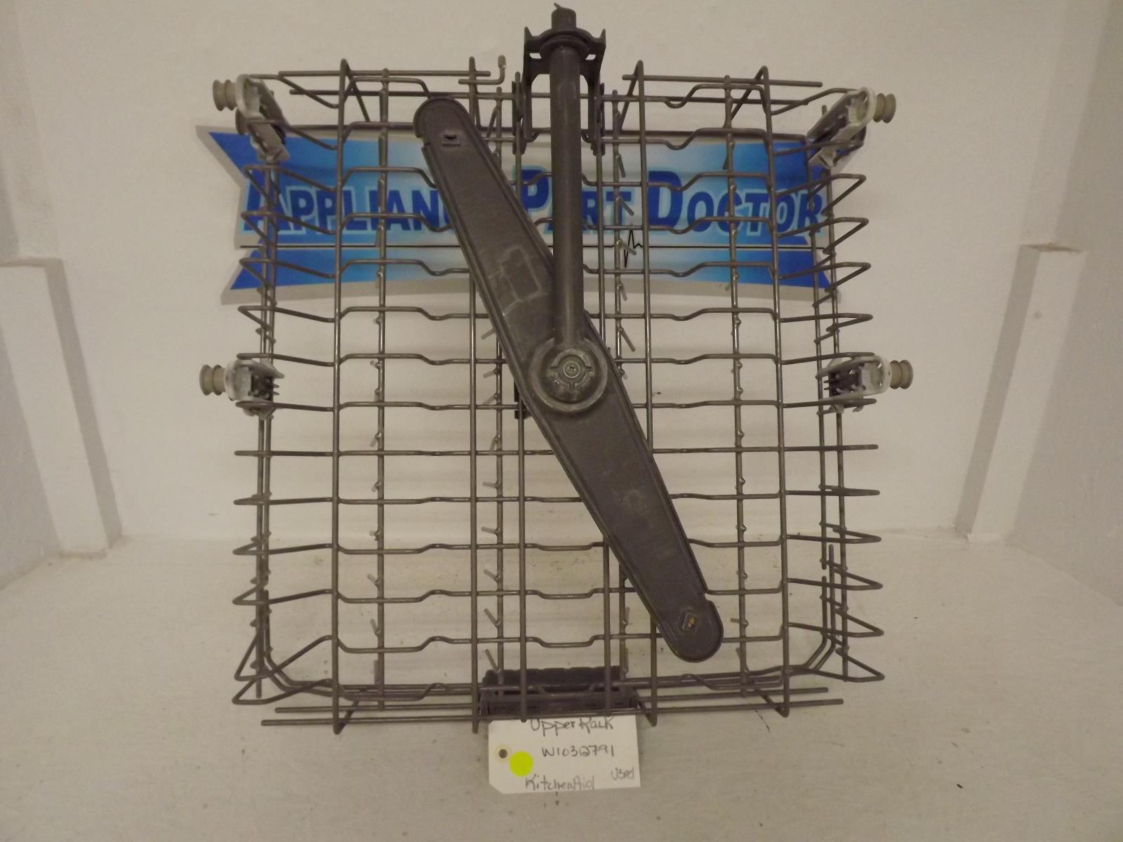 KitchenAid Dishwasher W10312791 Upper Rack Used KitchenAid Dishwasher W10312791 Upper Rack Used
